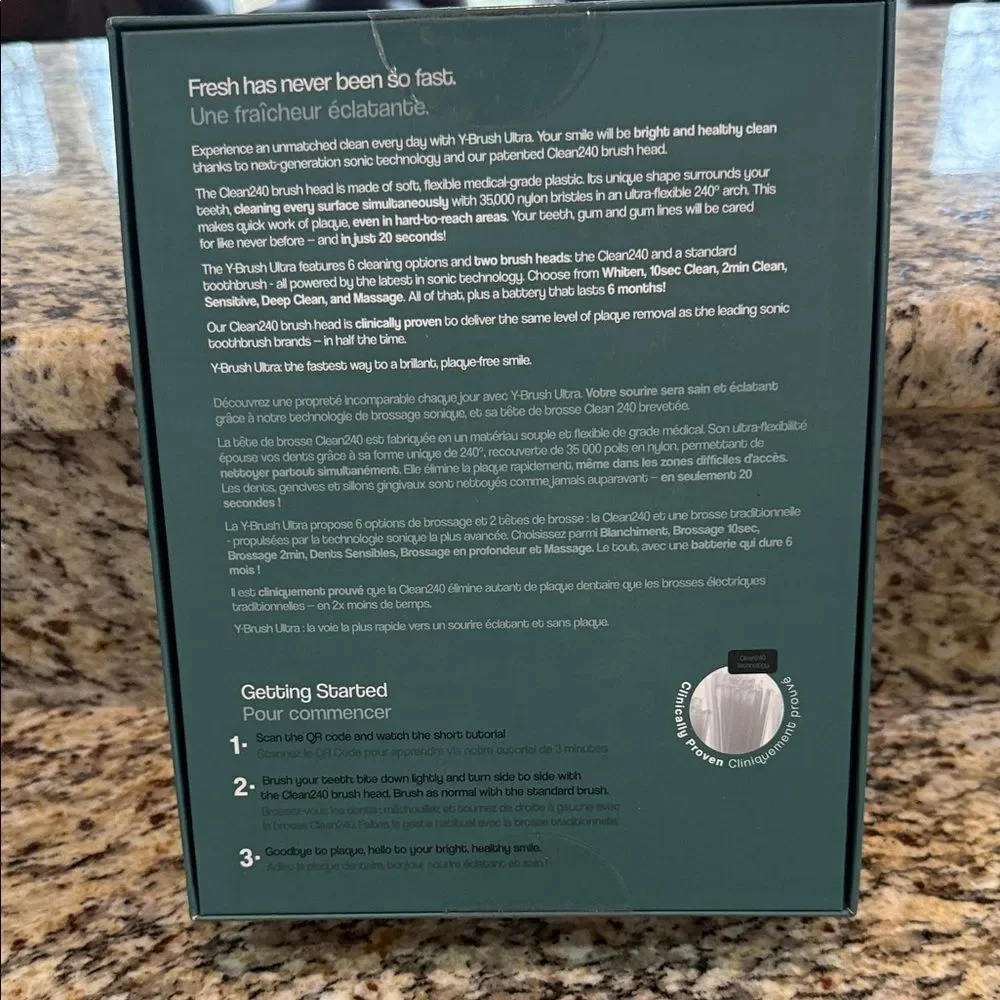 Black Sonic Toothbrush - Ultra Premium Pack